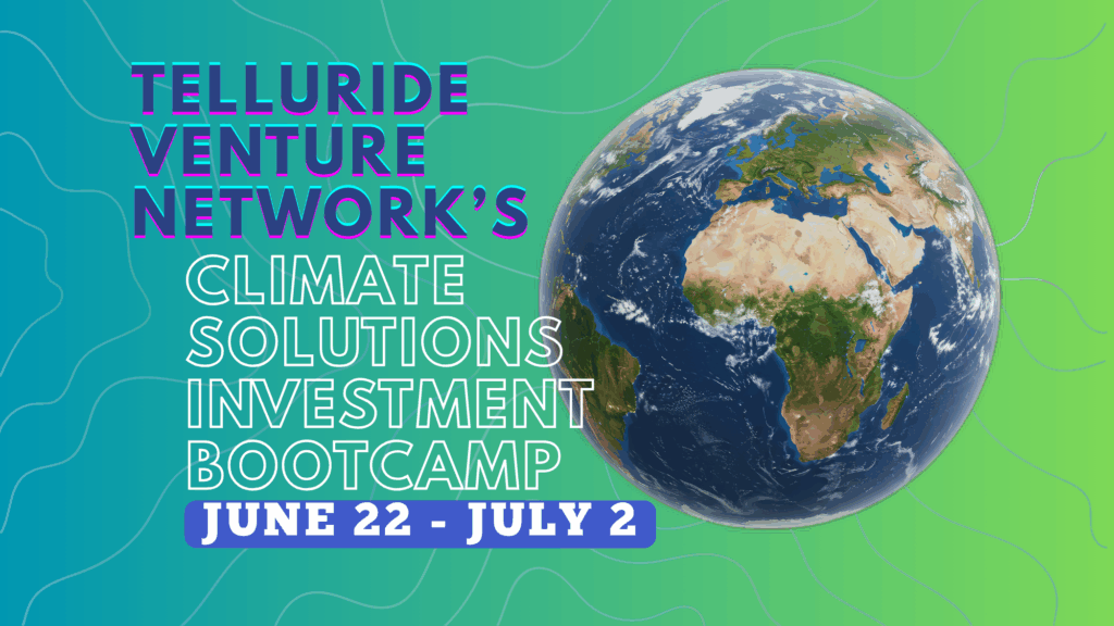 Climate Solutions Investment Bootcamp