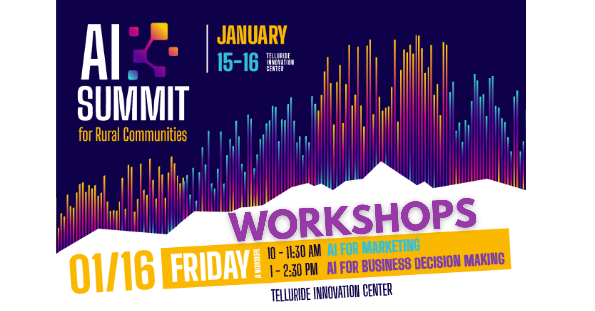 AI Summit for Rural Communities: Workshops
